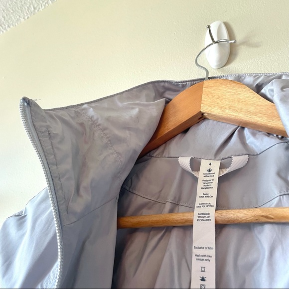 SALE Lululemon Fo Drizzle rain jacket, EUC - Picture 4 of 10